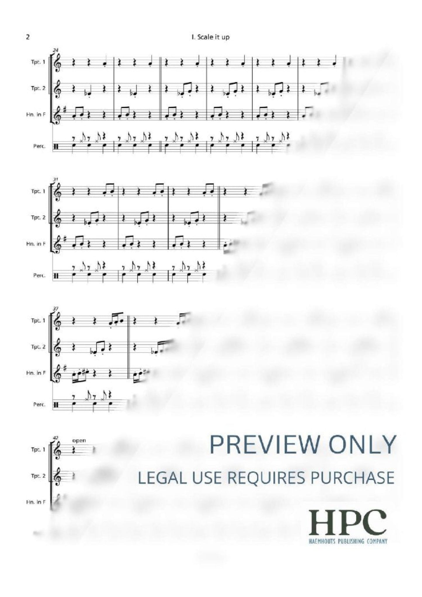 ALLGORHYTHM SUITE - for Brass Trio and Percussion