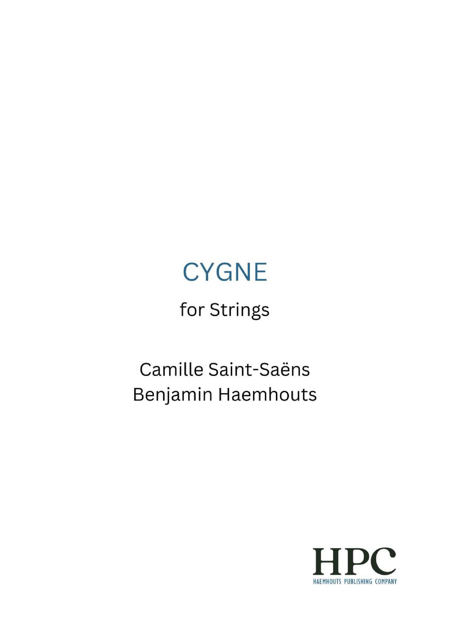 CYGNE – for Strings