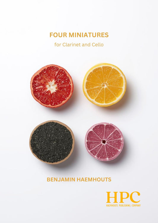 FOUR MINIATURES - for Clarinet and Cello