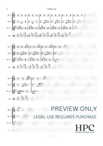 ALLGORHYTHM SUITE - for Brass Trio and Percussion