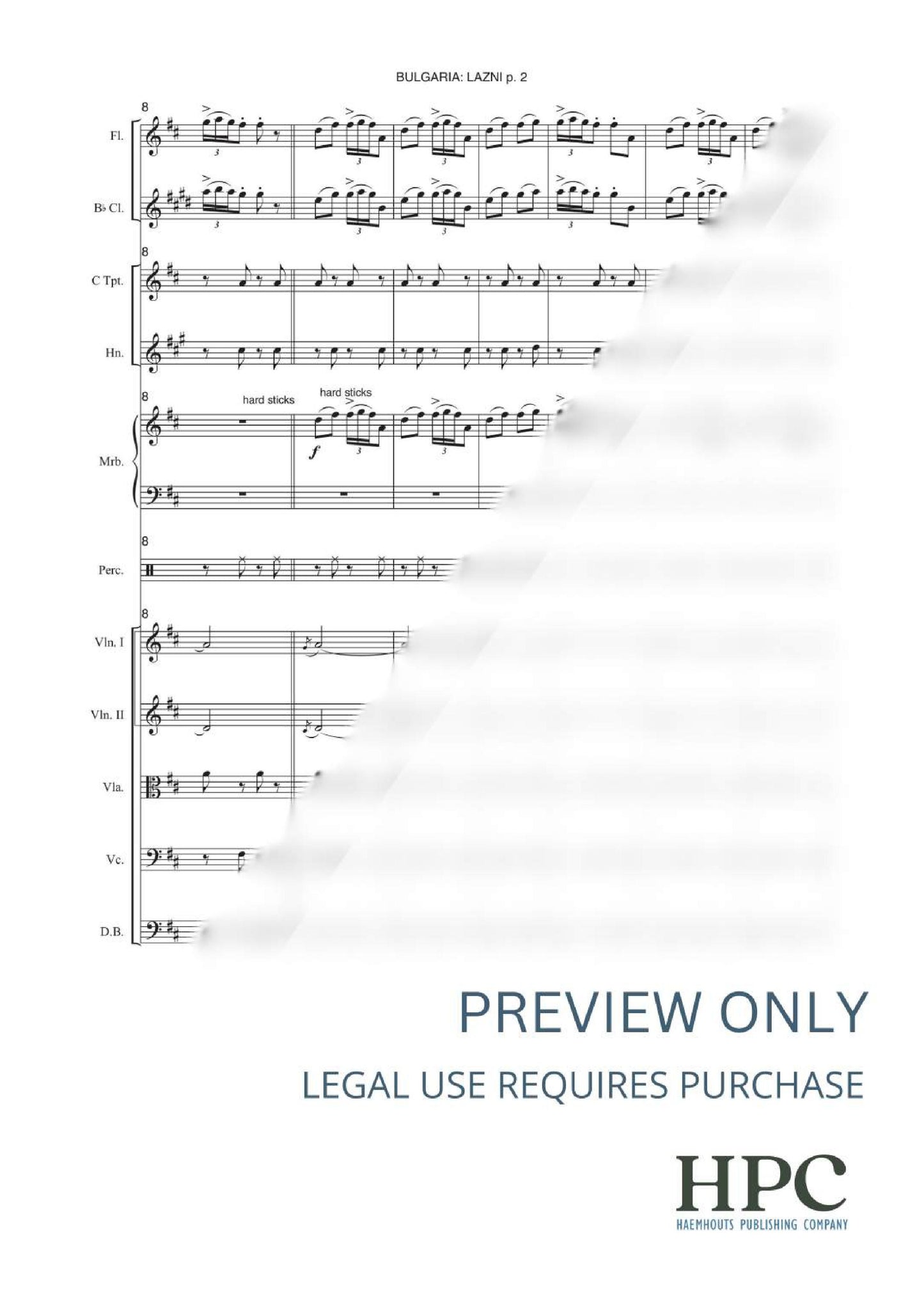 LAZNIÇKO KOLO (BULGARIA) – for Grand Ensemble