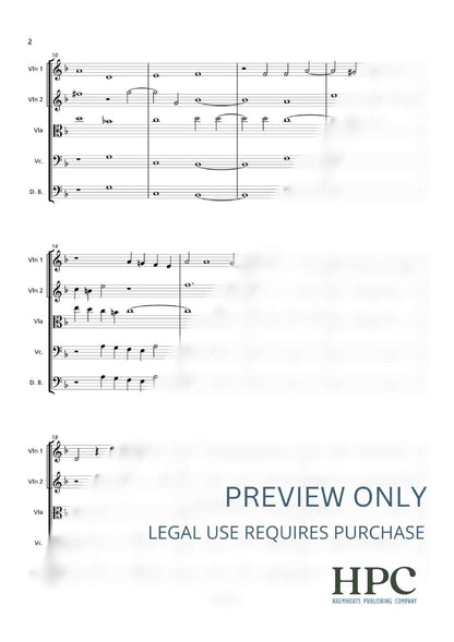 LA NUIT FROIDE ET SOMBRE – for String Quintet