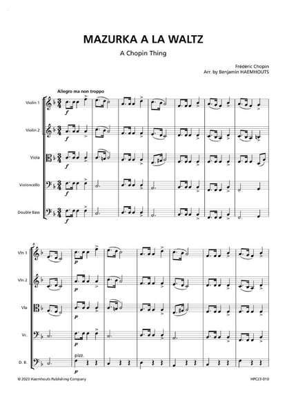 MAZURKA À LA WALTZ – a Chopin Thing