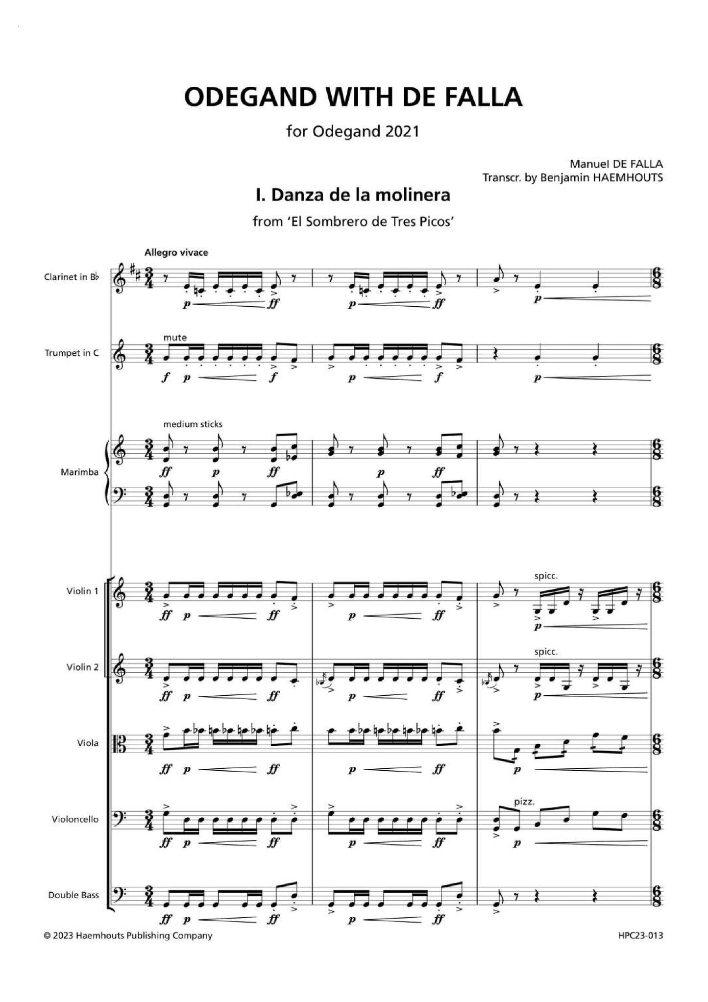 ODEFALLA - for Odegand 2021